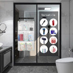 Anzorg Mesh Shower Organizer Hanging Caddy Quick Dry Bathroom Storage For Toiletry Accessories With Rotating Hanger (8 Pockets)