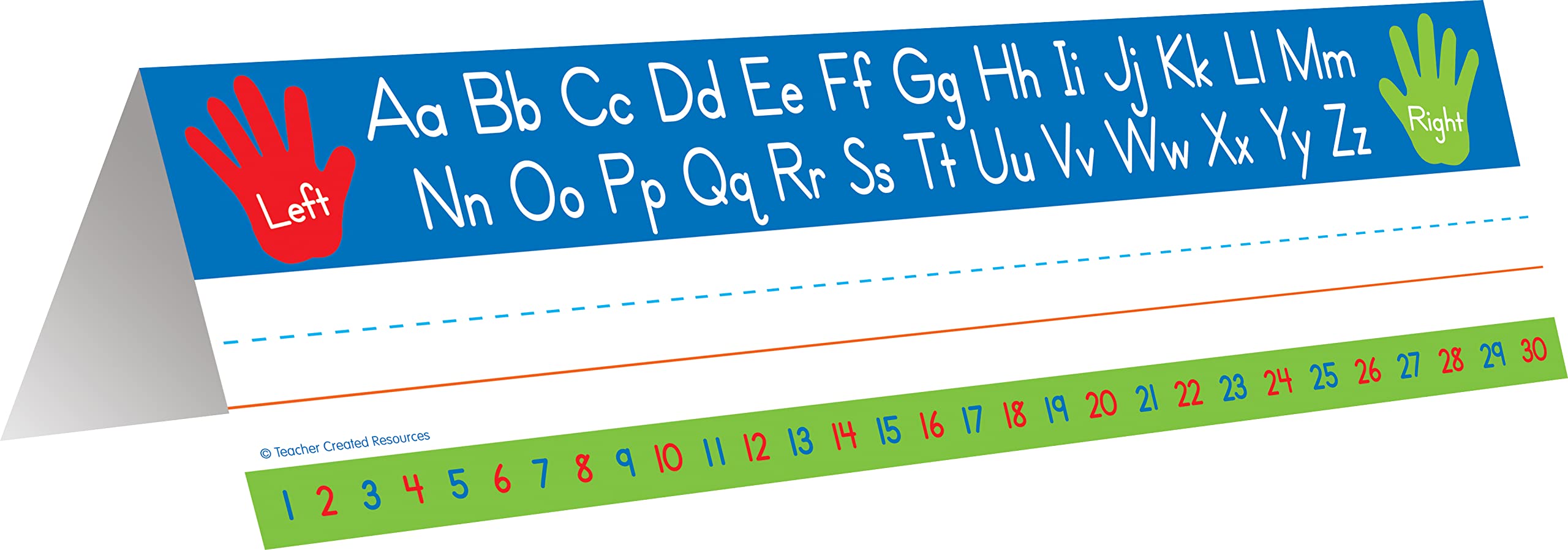 Teacher Created Resources Left Right Alphabet Tented Name Plates (Tcr5723)