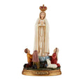 CB Avalon Gallery 100th Anniversary Edition Crowned Our Lady of Fatima Figurine, 8-Inch, with Children