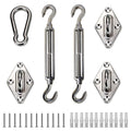 Love Story Hardware Kit 6 Inches Stainless Steel For Triangle Sun Shade Sail Installation