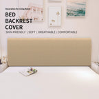 Easy-Going Stretch Bed Headboard Cover,Small Square Jacquard Headboard Slipcover, Dustproof Bed Head Cover For Bedroom (Full,San