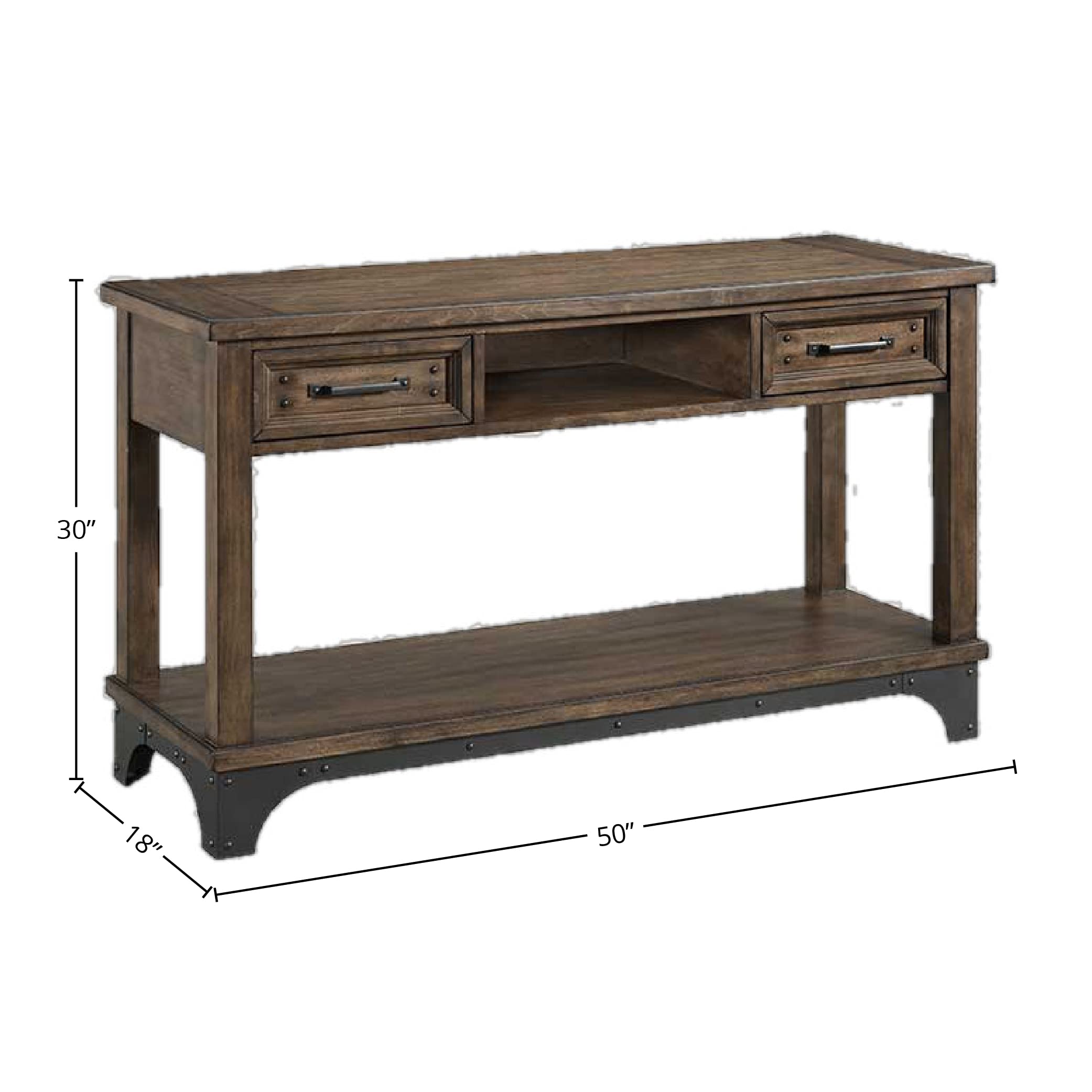 Intercon Whiskey River Sofa Table