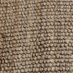 Verde Collection Hand Spun Chunky Loop Jute Rug, 9 By 12-Feet, Oatmeal