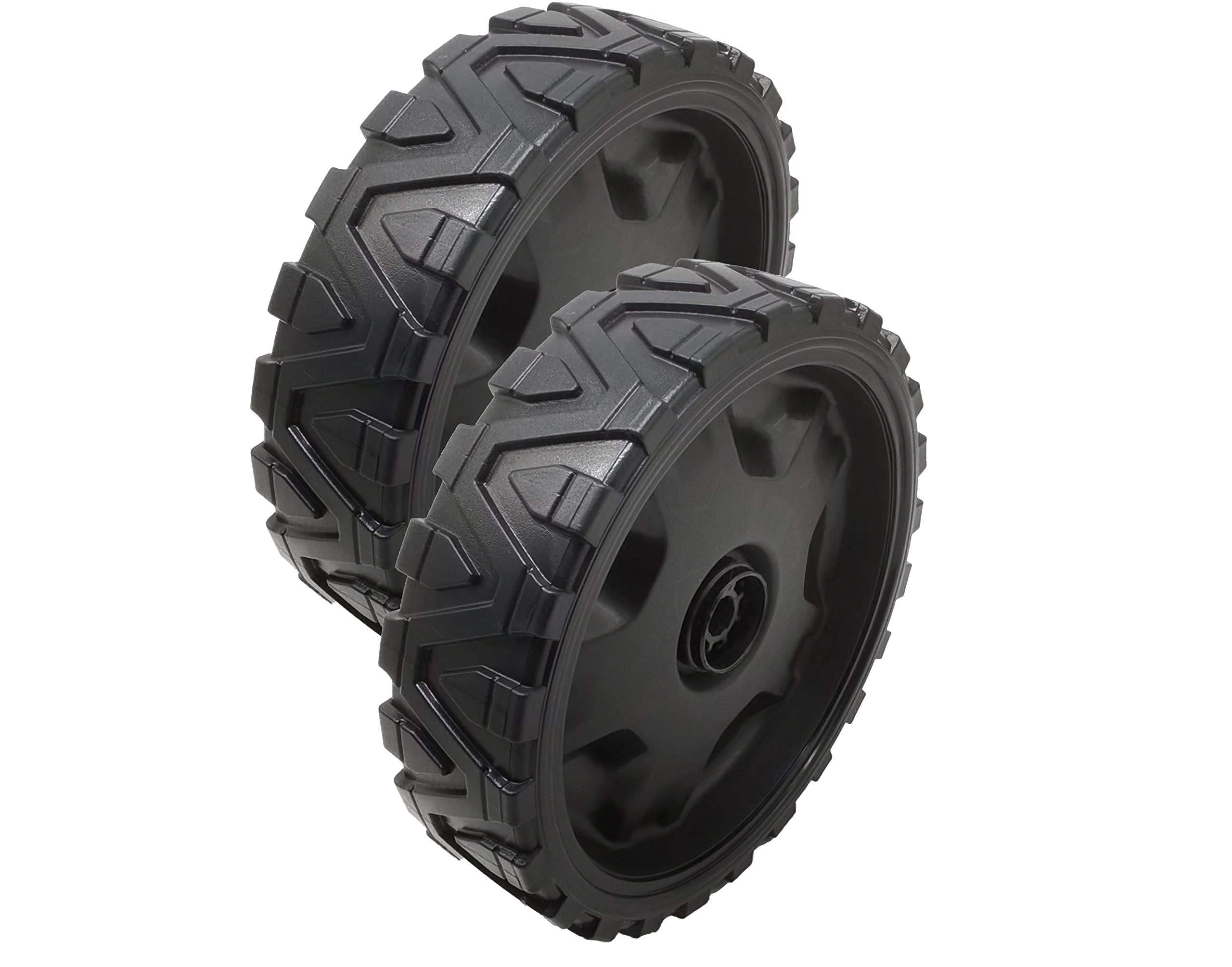 (2) 8' Lawn Mower Wheel For Brute, Craftsman, Yard Machine, Snapper Mtd 634-05040