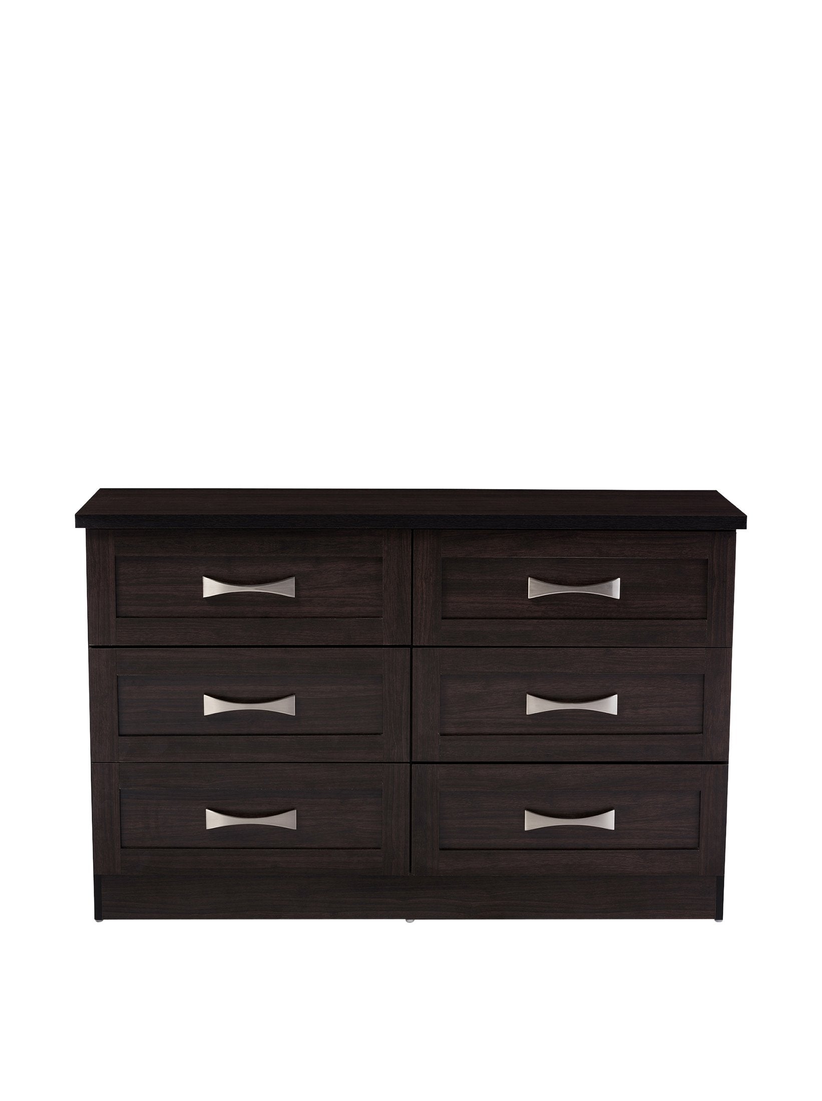 Baxton Studio BR888003-Wenge cabinets, 15.6LX46.8WX29.64H, Dark Brown