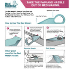 Bed Madeez Mattress Lifter & Bed Maker Tool For Changing Sheets| Patented & Made In Usa| Lifts And Holds The Mattress, Tucks She