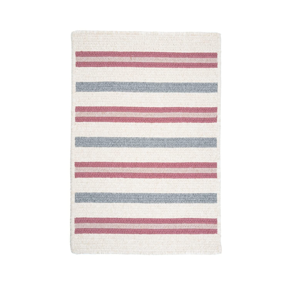 Allure Braided Rug, 2X12, Mauveberry