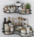 (Pack of 1 SelfAdhesive Shelf/Storage Organizer for Bathroom and Kitchen Corner Wall Mounted Rack Shelf Bathroom Accessories St
