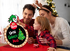 Petcee Christmas Grinch Advent Calendar 2024 Wood Grinch Christmas Countdown Calendar Decorations Funny Days Until Grinchmas Cou