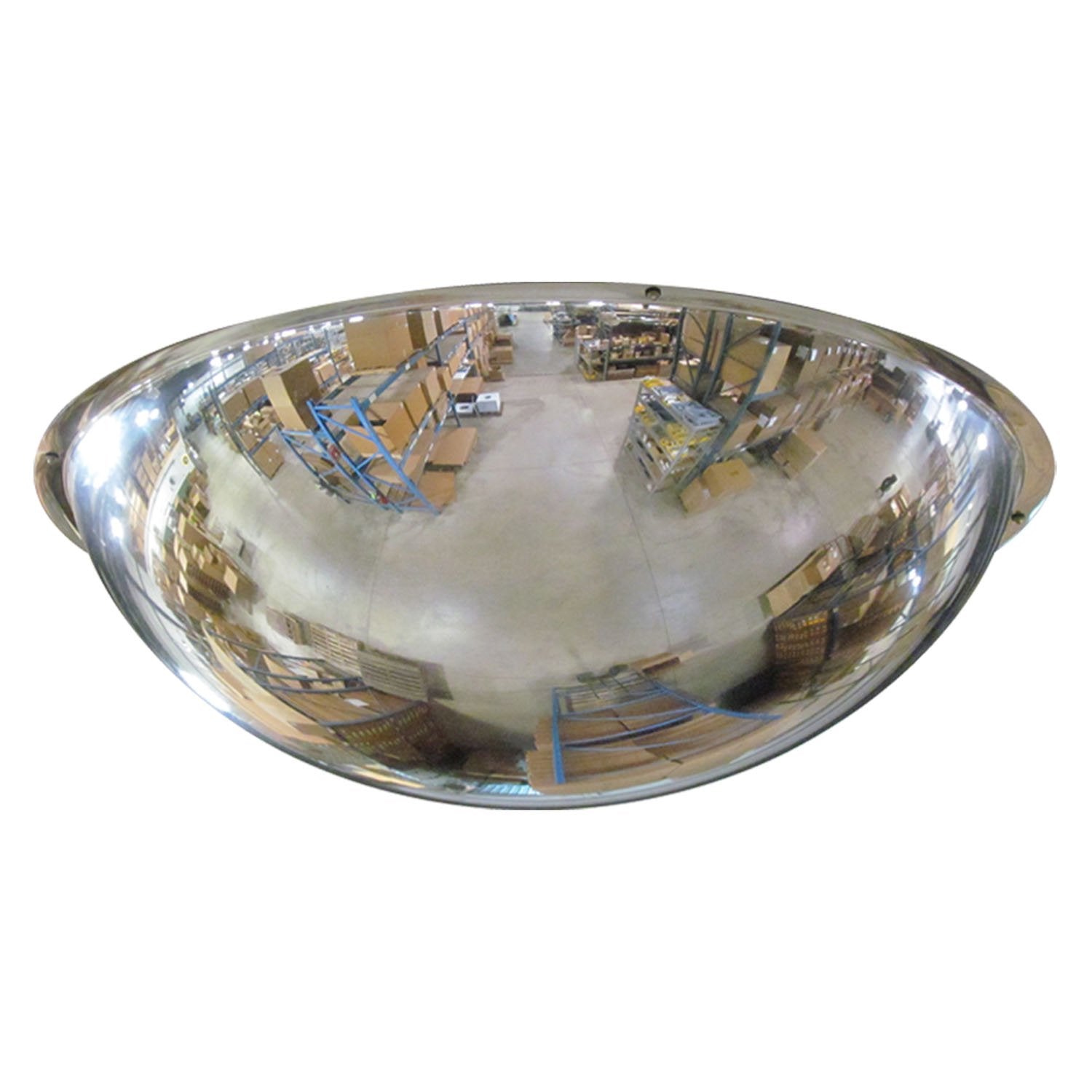 Se-Kure Domes & Mirrors ONV-360-18 Full Dome Mirror/Hanging Chains, 18 Diameter