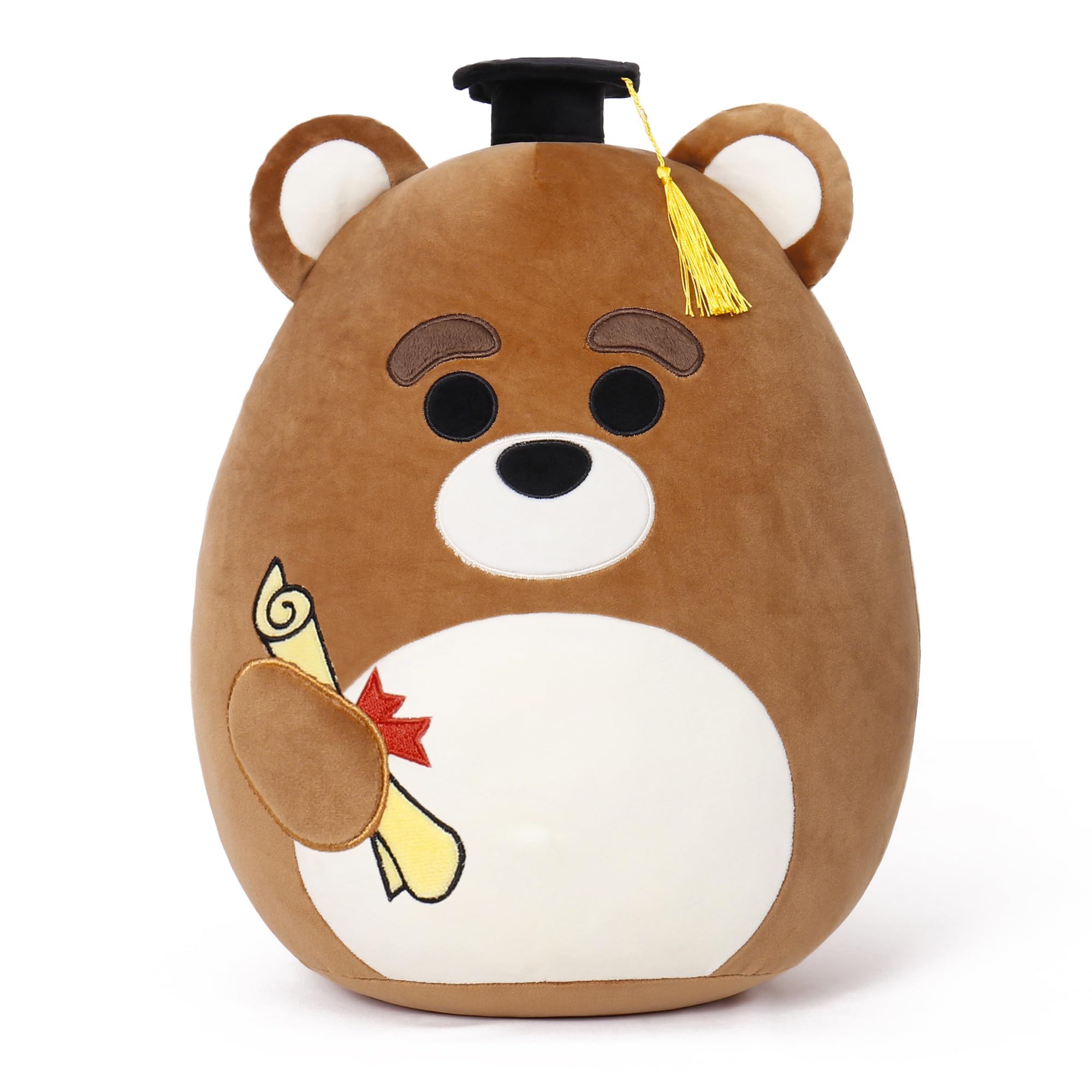 Ourhonor Graduation Gifts, Middle School 2025 Bear Stuffed Animals Plush With Mini Graduation Cap, Cute Doll Pillow Toys For Hig