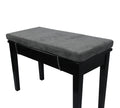 Loveboat Washable Bench Cushion, Non-Slip Bench Pad For Shoe Storage, Window, Piano, Dining 36'X14'X2' Dark Grey