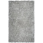 Rizzy Home Alora Decor Pearl 3'6" X 5'6" Solid Lt. Gray Hand-Tufted Area Rug