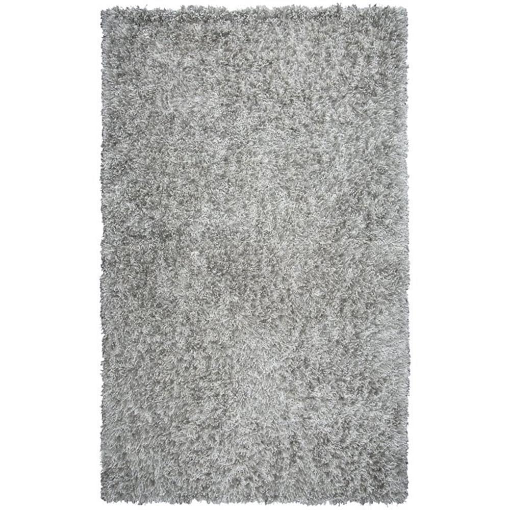 Rizzy Home Alora Decor Pearl 3'6" X 5'6" Solid Lt. Gray Hand-Tufted Area Rug