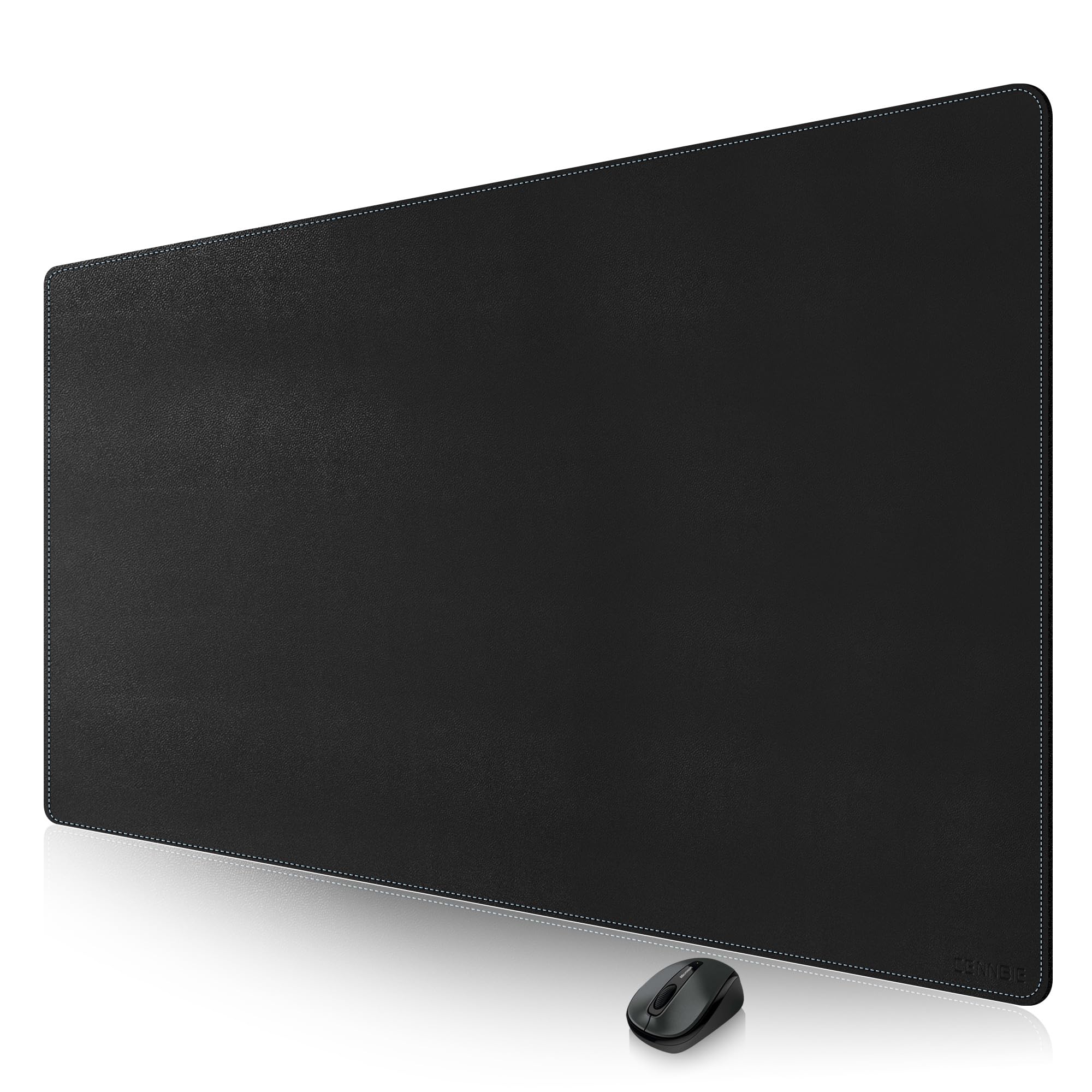 Cennbie Leather Desk Pad Large, 71' X 27.5' Desk Mat Blotter Protector, Extended Non-Slip Mouse Pad, Waterproof Pu Leather Des