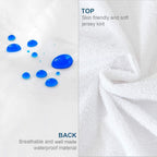Zippered Mattress Protector 2 Pack With Ultra Soft Terry Surface, 6-Side Waterproof Mattress Encasement, Durable Zipper, Noiseless, For Standard Queen Size Mattress 60'' X 80''(11-14 In.H)