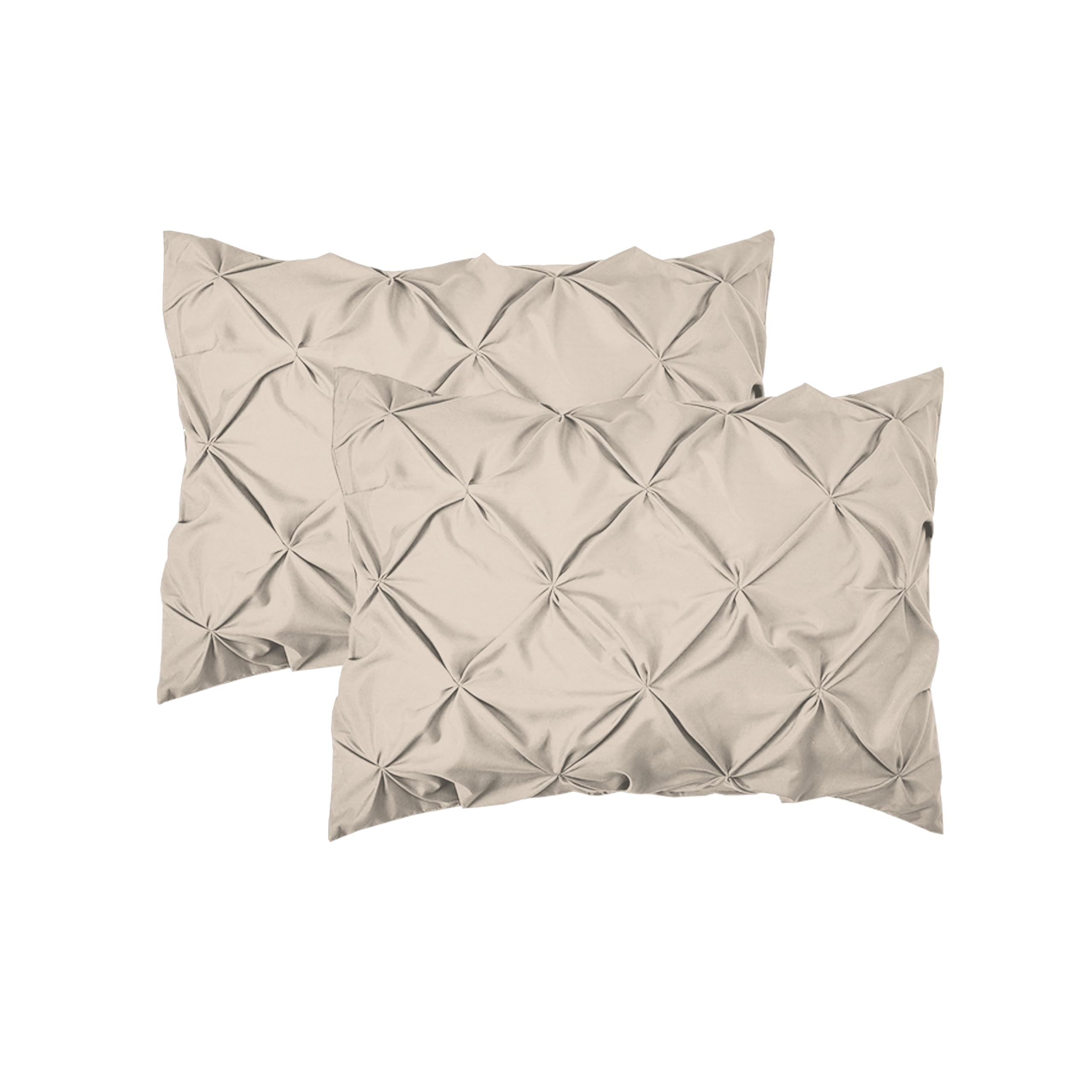 Elegant Comfort Luxury Softest, Coziest 8-Piece Bed-In-A-Bag Comforter Set - Silky Soft Complete Set Includes Bed Sheet Set With Double Sided Storage Pockets, Full/Queen, Linen