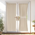 Vatge French Door Curtains - Front Door Curtain Panel with Tieback for Glass Window, Door Window Curtains for Doorways, 1 Panel,