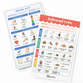 Tiny Expressions Playtime Notepads - 2-Pack Kids Pretend Play Notepads - 40 Pages Order-Taking Restaurant & 40 Pages Doctor Visi