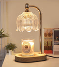MEIXISUE Candle Warmer Lamp with Timer and Dimmer,Electric Gold Candle Warmer Light Gifts for Women Melt Wax Warmer Lamp with 2 