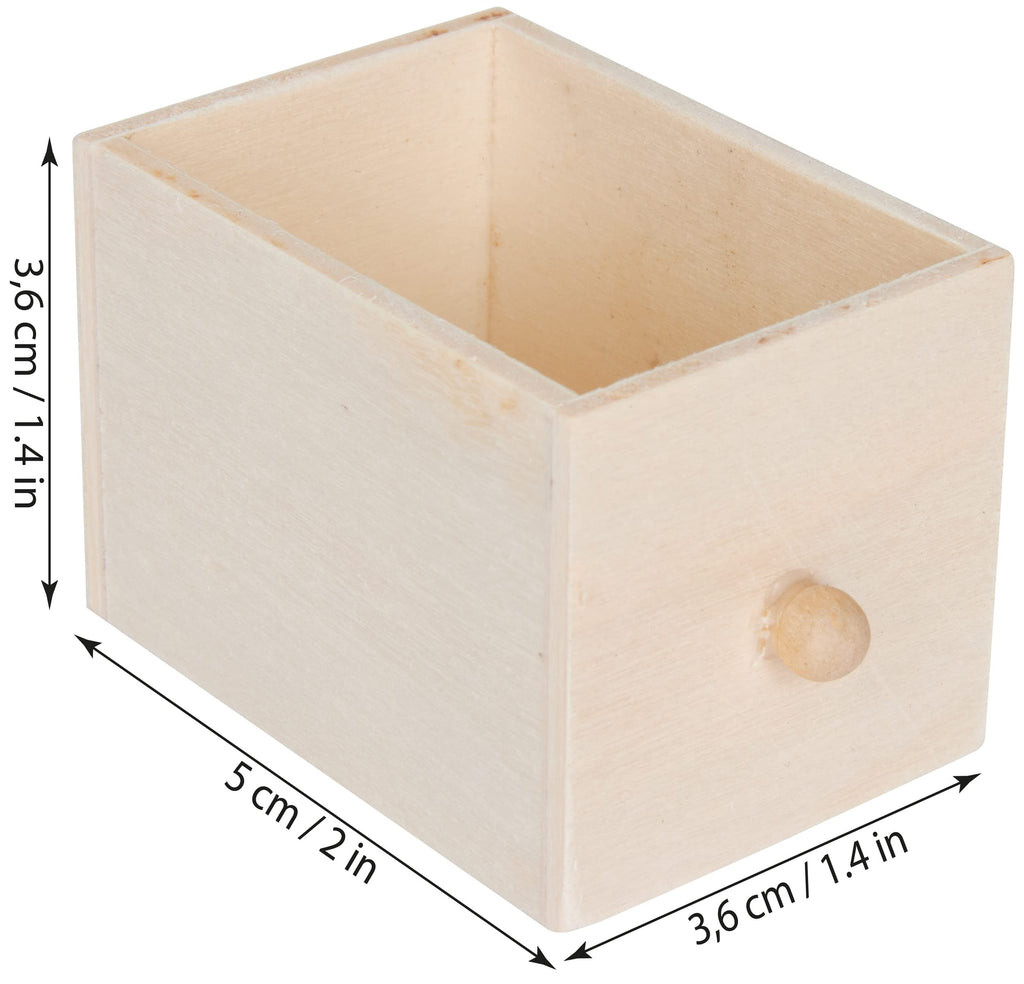 Brubaker Wooden Advent Calendar To Fill With 24 Drawers - Diy Unfinished Christmas Calendar For Painting, Crafting And Self-Desi