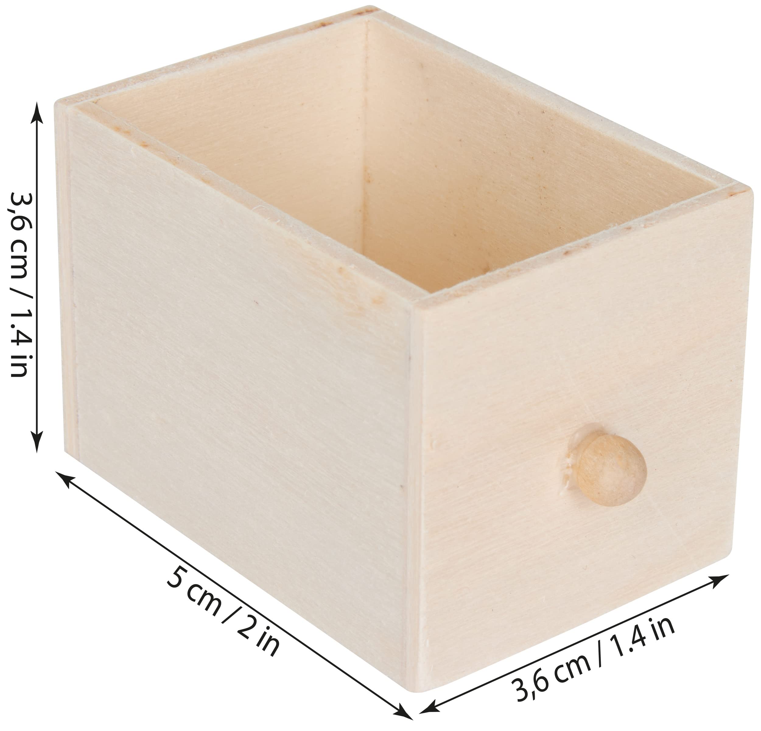 Brubaker Wooden Advent Calendar To Fill With 24 Drawers - Diy Unfinished Christmas Calendar For Painting, Crafting And Self-Desi