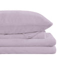 Viviland Plush Micro Fleece Bed Sheet Set - Soft Fuzzy Polar Fleece Velour Velvet Sheets - Extra Warm Winter Fleece Bed Sheets W