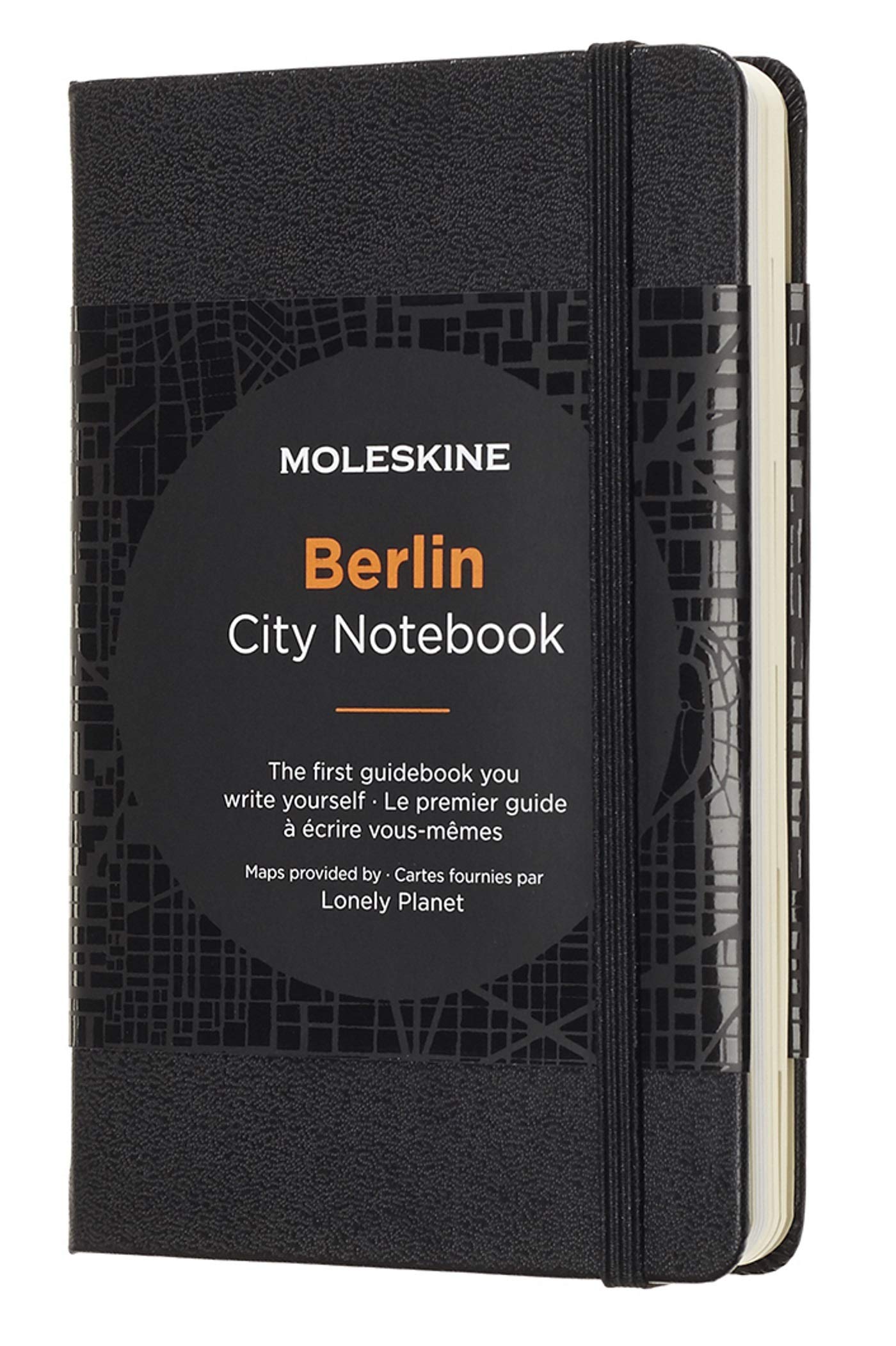 Moleskine Journey City Notebook, Berlin, Hard Cover, Pocket (3.5' X 5.5') Black, 220 Pages