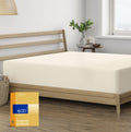Thread Spread Queen Size Fitted Sheet Only - 100% Egyptian Cotton 600 Thread Count Deep Pocket Queen Fitted Sheet, Fitted Sheet