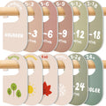 12 Pack Baby Closet Dividers, DurableSided Baby Size Closet Dividers