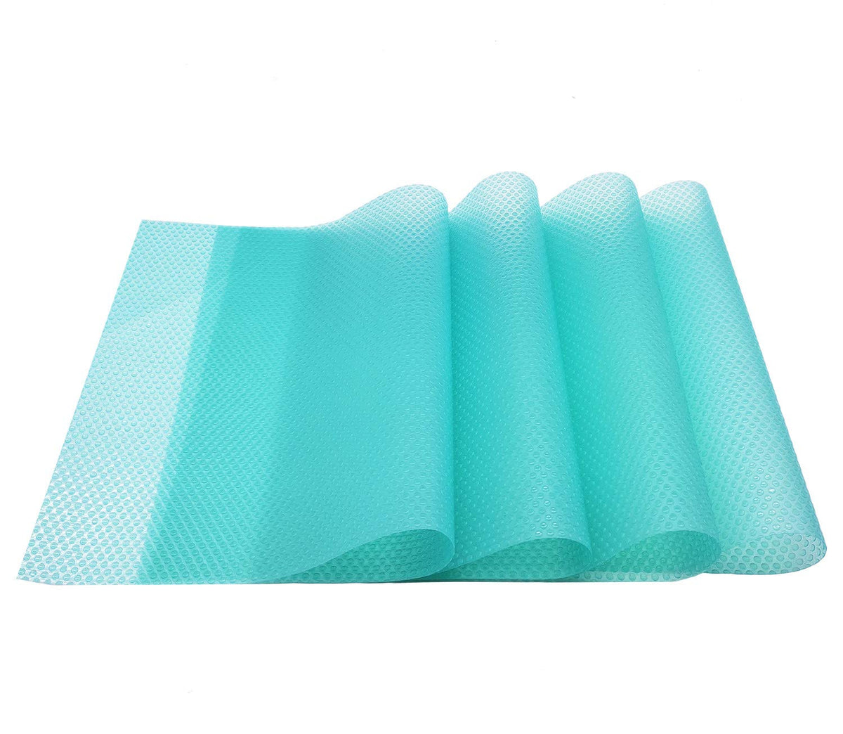 Cafurty 4 Pcs Refrigerator Mats, Fridge Mats Can Be Cut Refrigerator Pads Fridge Pads Vegetable Fruits Fresh Pad Drawer Table Pl