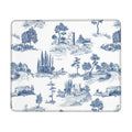 Blue and White Mouse Pad,Aesthetic Mouse pad,French Gift,Trendy Mouse pad,Small Mouse pad,8.3 * 10.3 Inches