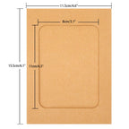 Anwyll Paper Picture Frames 4''X6'',30 Pcs Paper Photo Frames,Cardboard Picture Frames With Wooden Clips And Strings Diy Clip Ph