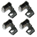 Wedge-It - The Ultimate Door Stop - Black (4 In Quantity)