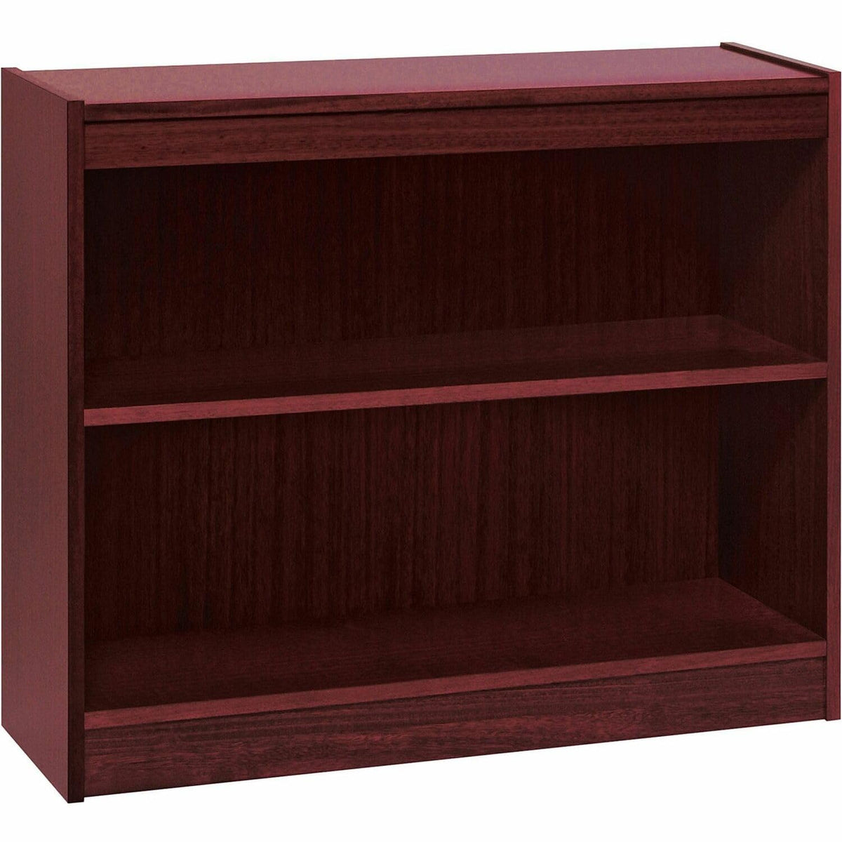 Lorell Bookcase, 36&quot; x 12&quot; x 30&quot;, Mahogany