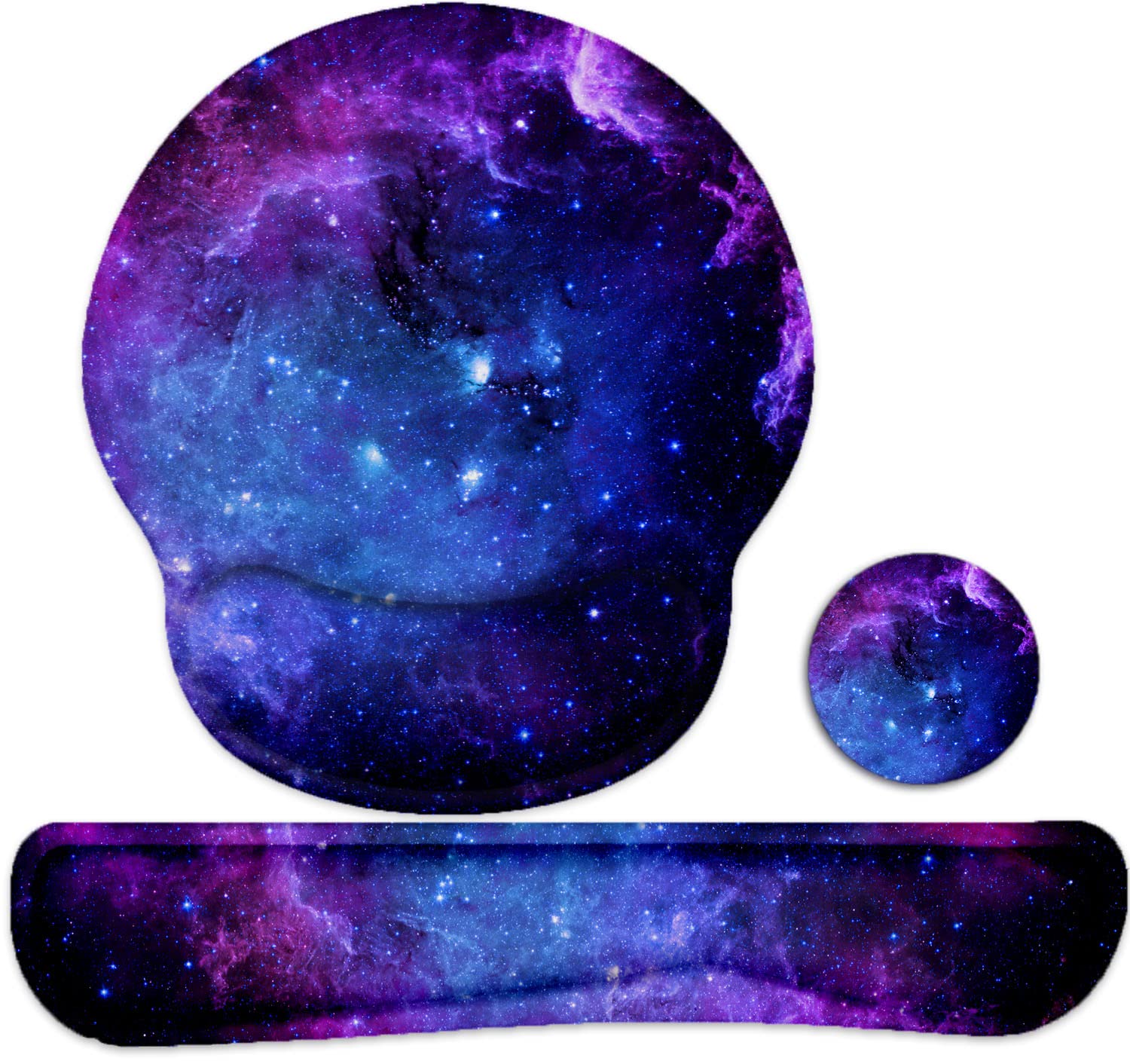 Keyboard Wrist Rest And Mouse Pad Wrist Support, Ergonomic Mouse Pads Memory Foam Mouse Pad For Gaming And Office, Pain Relief M