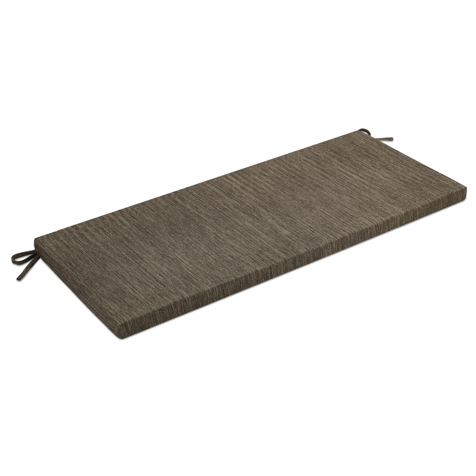 Baibu 36 Inch Classic Solid Color Bench Cushion With Ties, Non-Slip Indoor Outdoor Rectangle Bench Seat Cushion Standard Size Fo