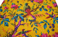 Textile Work Creations Jaipuri Quilt Handmade Bed Cover Cotton Kantha Blanket Throw Home Decor Bedspread Bedsheet, Twin Size Mul