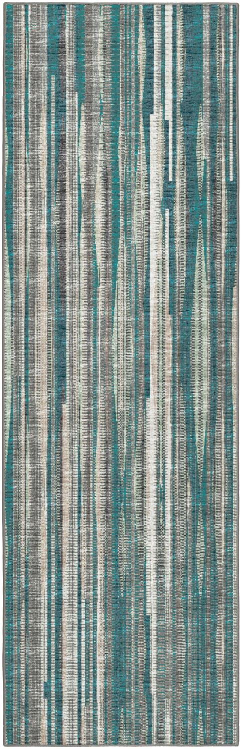 Dalyn Amador Aa1 Teal 2'6&quot; X 10' Runner Rug Aa1Te2X10