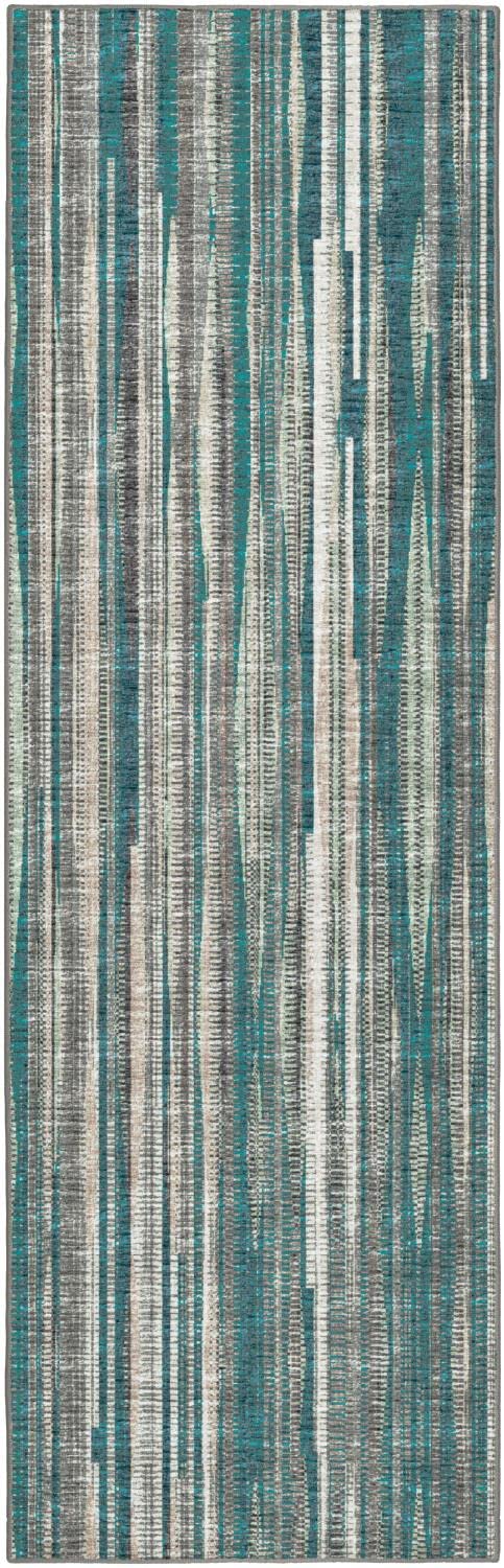 Dalyn Amador Aa1 Teal 2'6" X 8' Runner Rug Aa1Te2X8