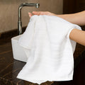 MMytrident Reversible Quick Dry Hand Towels | 400 GSM | 100% Cotton | High Absorbence | Ultra Soft | 2 Pc Hand Towels | 40cm X 7