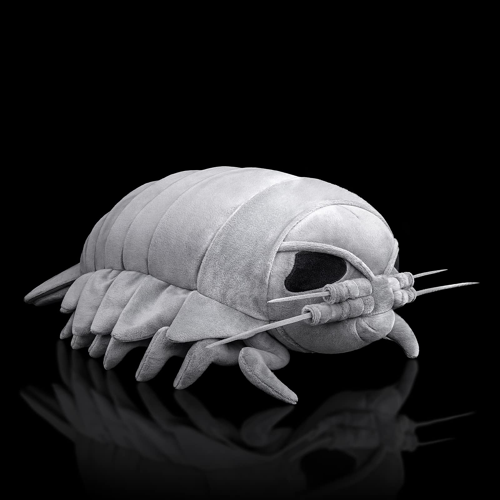 ZHONGXIN MADE Isopod Plush - Lifelike 12    Isopod Stuffed Animal, Realistic Bathynomus Giganteus Arthropod Insect Plushie, Soft