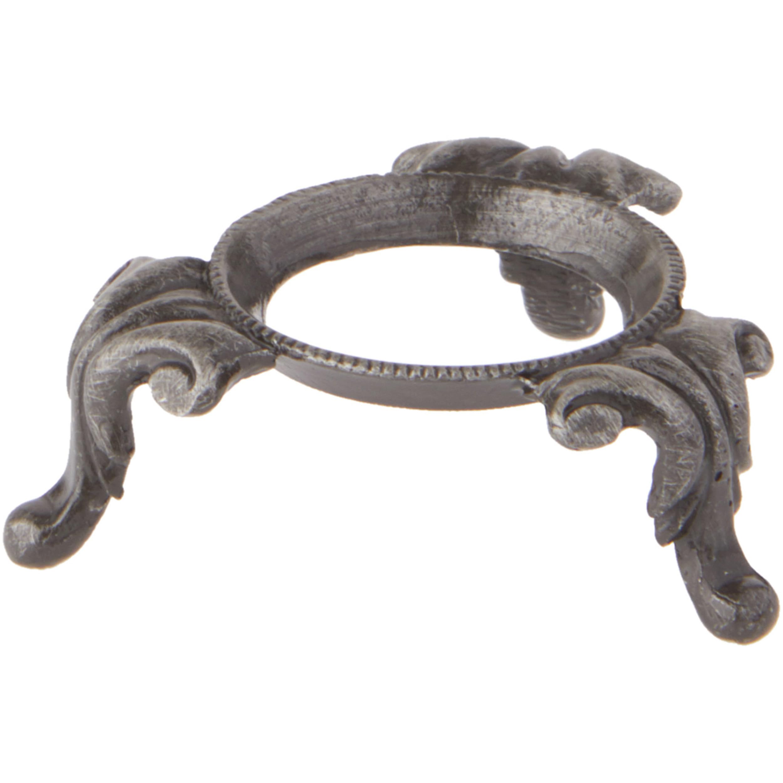 Bards Pewter Egg Stand/Holder, Princess Ann, 0.875 diameter, Pack of 3 (Fits Hen Sized Eggs)
