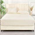 Phf 100% Rayon Derived From Bamboo Cooling Fitted Sheet King Size For Hot Sleeper,16' Deep Pocket,2.5Cm Wider Strong Elastic Ba