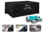 Patio Furniture Set Covers Waterproof, Rectangle Outdoor Dining Table Coffee Cover For Winter , Heavy Duty Rectangular Patio Tab