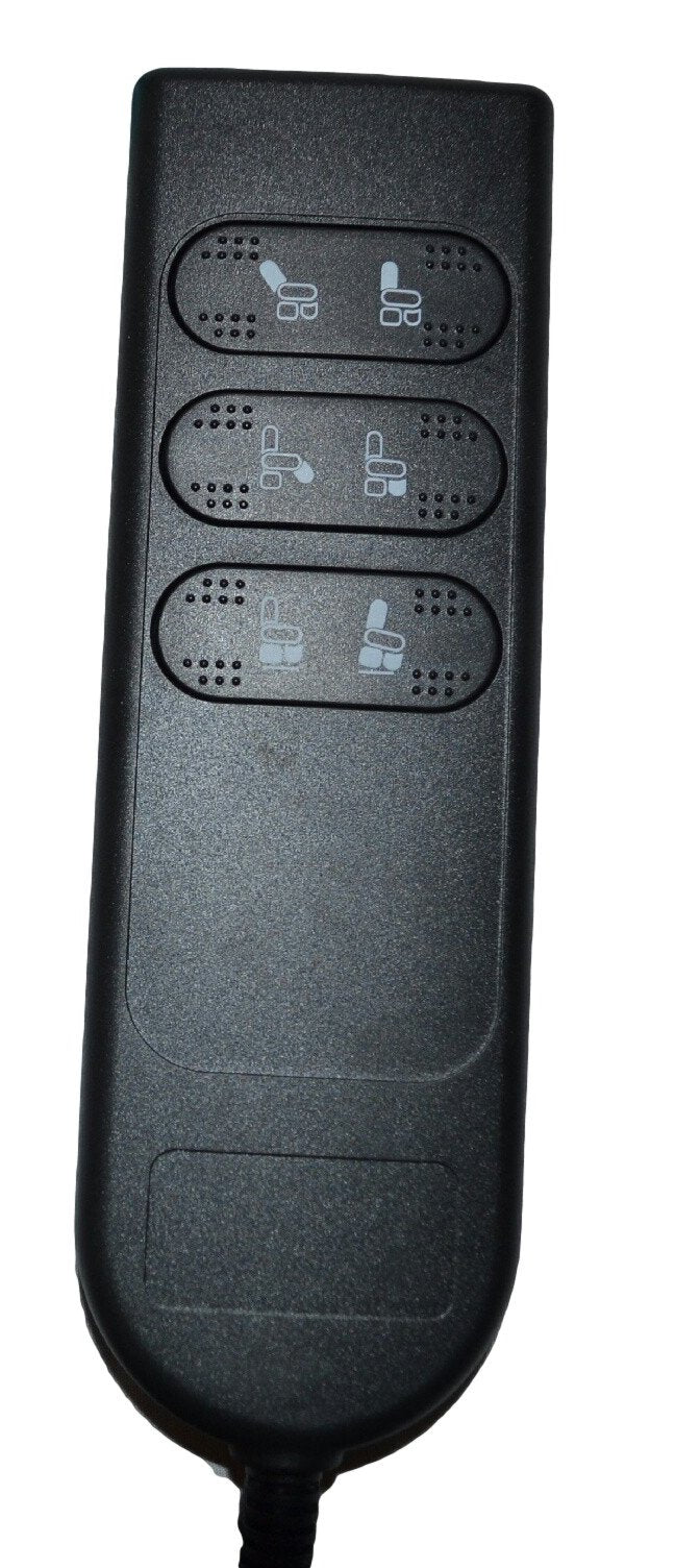 Limoss Compatible Replacement 3-6 Button handset for Power Recliners Sofas and Lift Chair