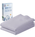 California Design Den 100% Cotton King Size Pillowcases Set Of 2, 800 Thread Count, Soft Pillow Covers Sateen, Fits King Size Pillows, Softer Than Egyptian Cotton Pillowcases (Lavender)