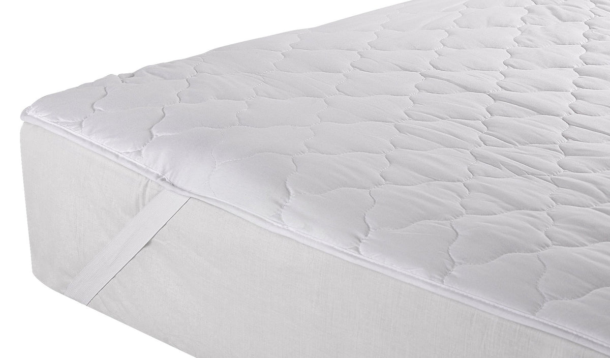 Gilbin, Quilted Cot Size Mattress Pad, 30 X 75 (White, Cot Size 30'X75')