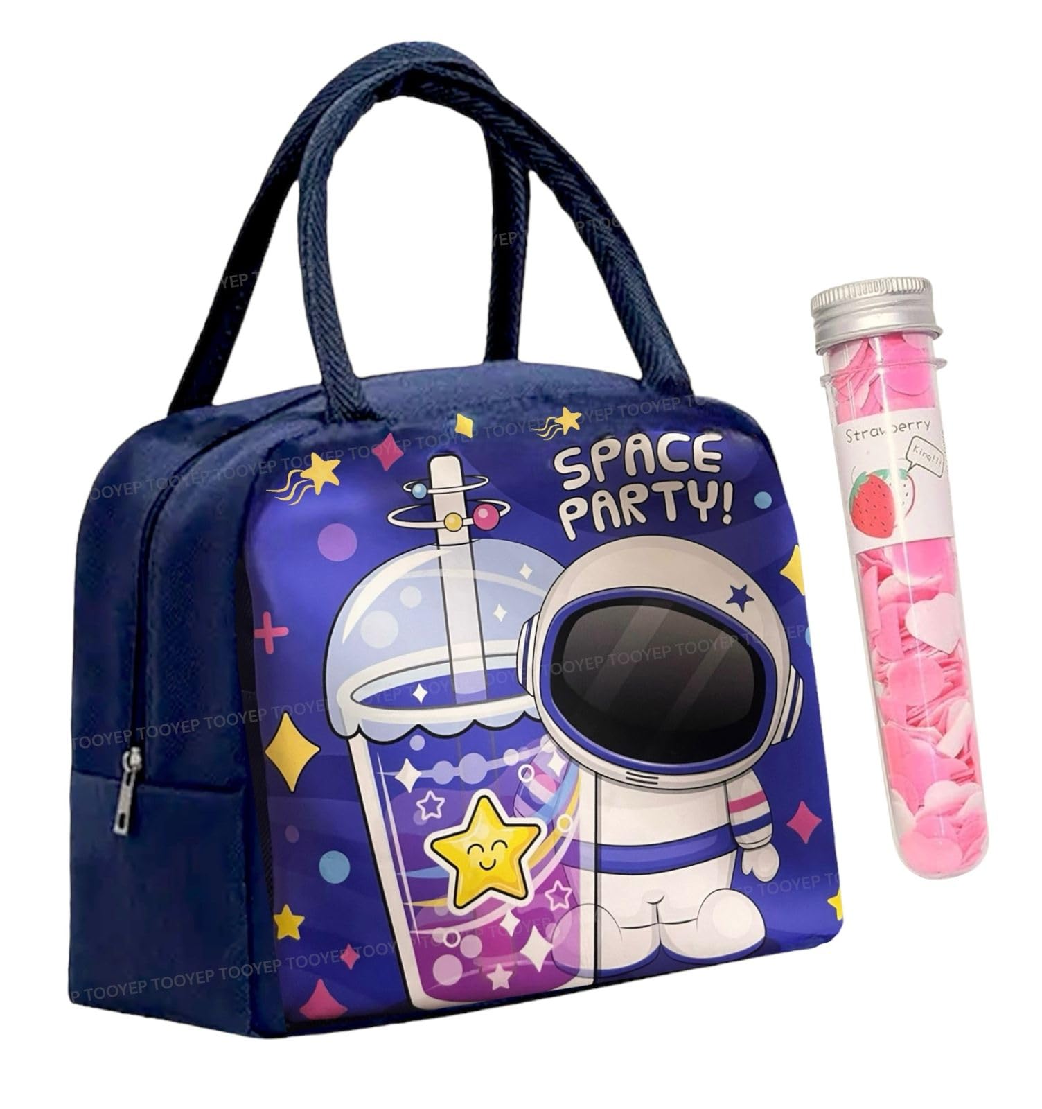 Tooyep Insulated Nylon Lunch Bags Small For Women Work, Student Kids To School | Picnic Organizer Portable And Reusable(Size21 