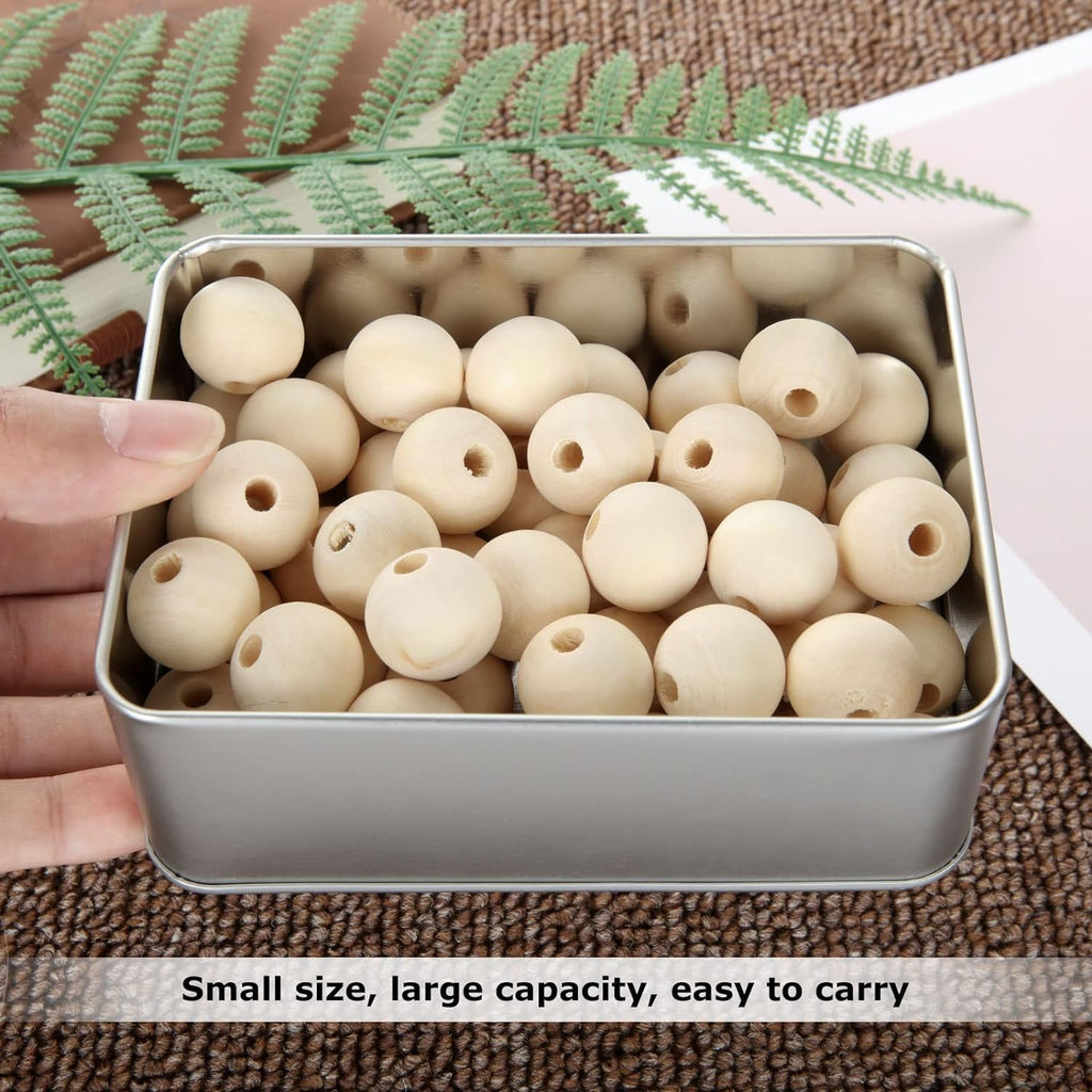 Rhblme 12 Pack Tin Box, 4.9 X 3.6 X 1.8 Inches Metal Box Cookie Tins With Lids, Large Multipurpose Tin Can Storage Container For